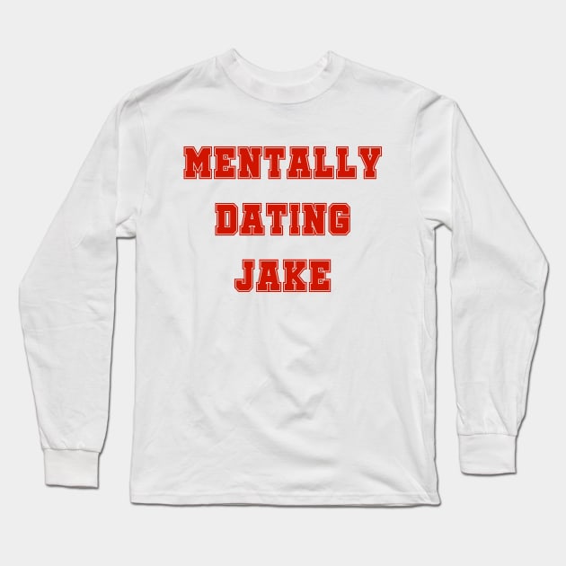 Mentally dating Enhypen Jake | Morcaworks Long Sleeve T-Shirt by Oricca